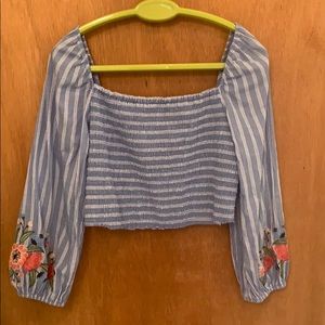 Blue blouse